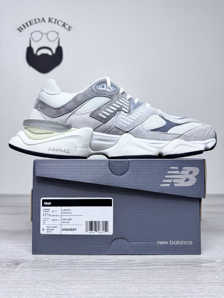 Size 11.5 - New Balance 9060 Rain Cloud Grey U9060GRY Men's Og WORN ONCE