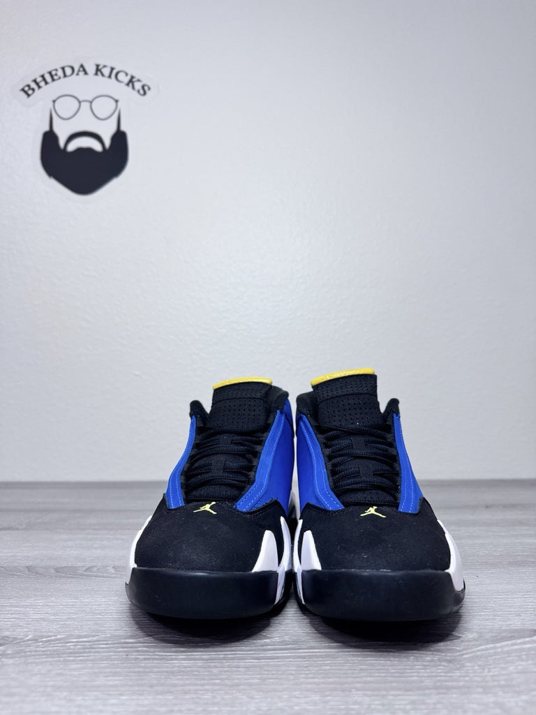 Size 10 - Jordan 14 Retro Laney 487471-407 Authentic Preowned Og