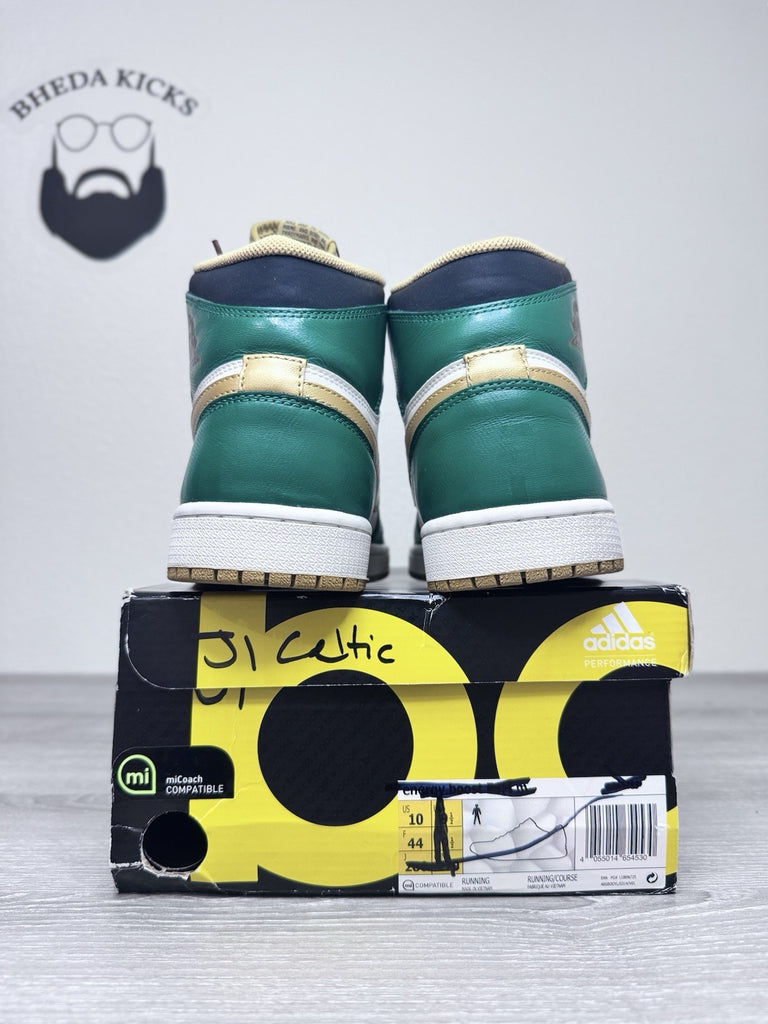 Size 10 - Air Jordan 1 Retro OG High Celtics (555088-315)