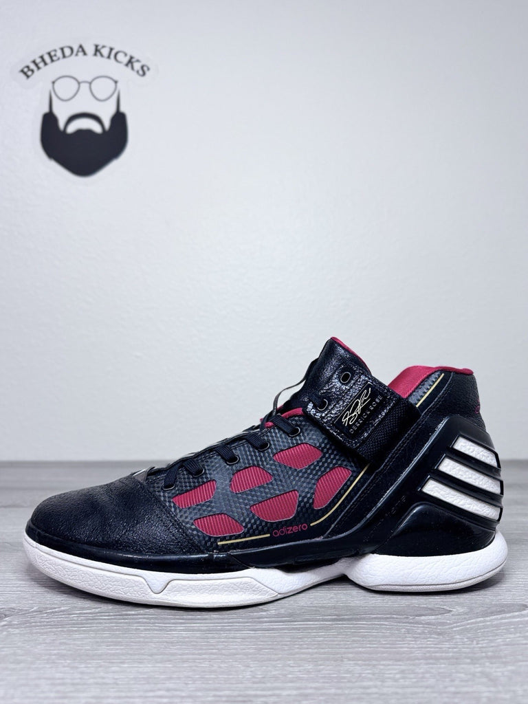 Size 13 - Adidas Adizero Derrick Rose Men's Basketball Shoes Black G22887