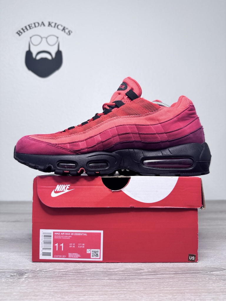 Size 10.5 - Nike Air Max 95 Habanero Red AT2865-600 2019 (Replacement Box)