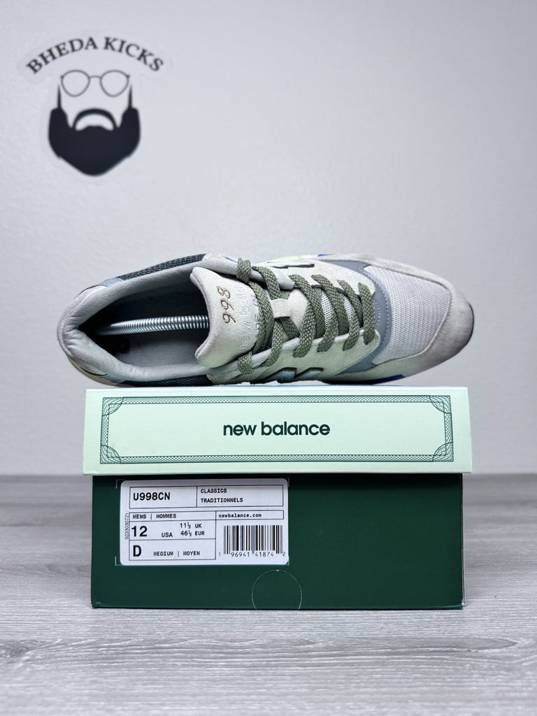 Size 12 - New Balance 998 x Concepts "C-Note" 10th Anniversary (U998CN)