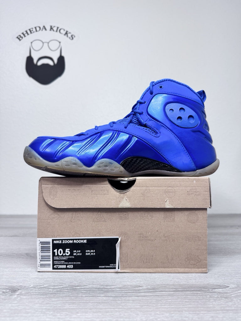 Size 10.5 - Nike Zoom Rookie Memphis Blues 472688-403 OG Retro Preowned