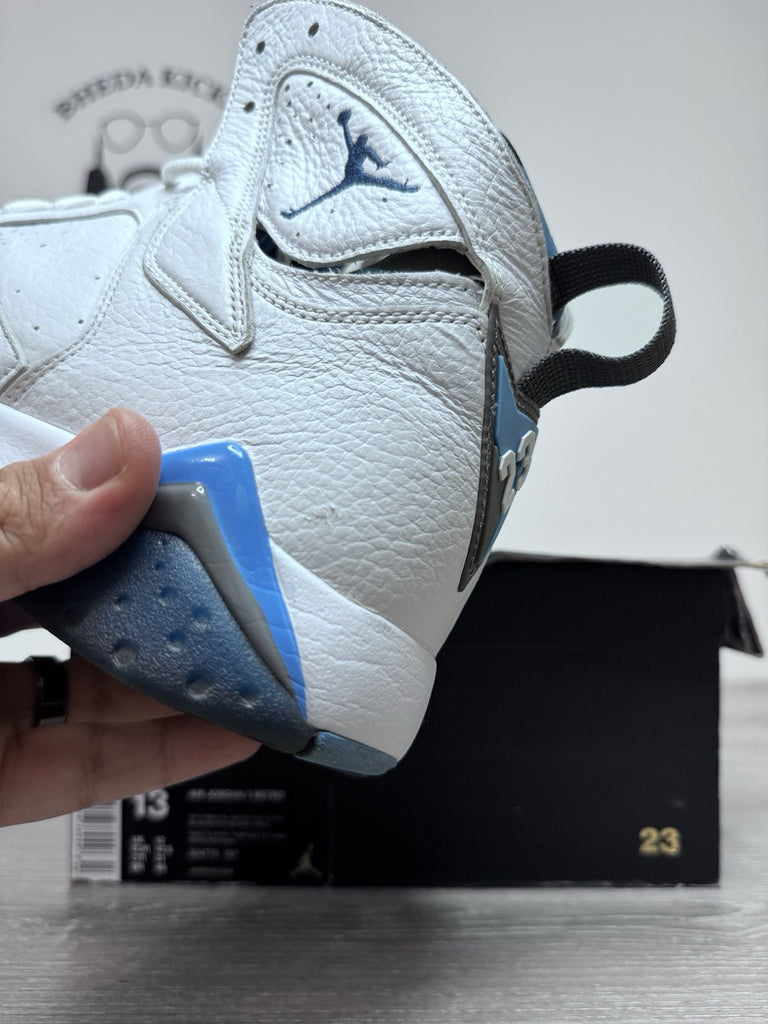 Size 13 - Air Jordan 7 Retro 2015 French Blue (304775-107) Preowned Og