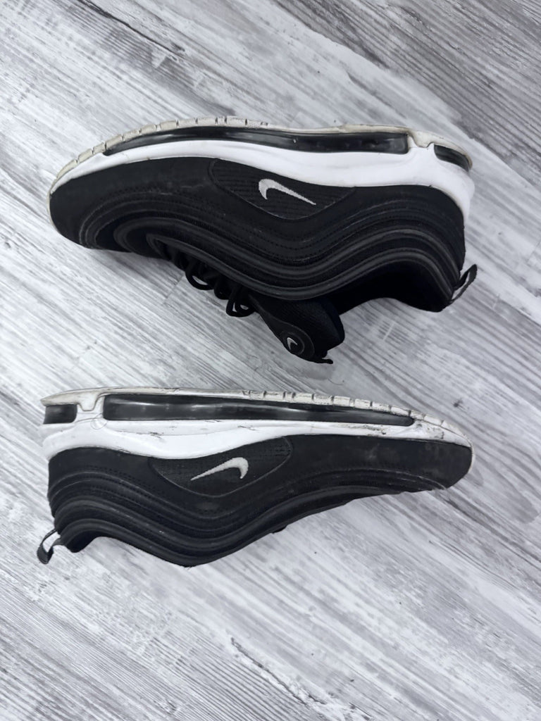 Size 8 - Nike Air Max 97 Black White Retro Running Shoes 921826-001