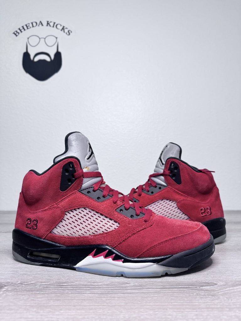 Size 12 - Nike Air Jordan 5 Retro Mid Raging Bull DD0587-600 OG Preowned