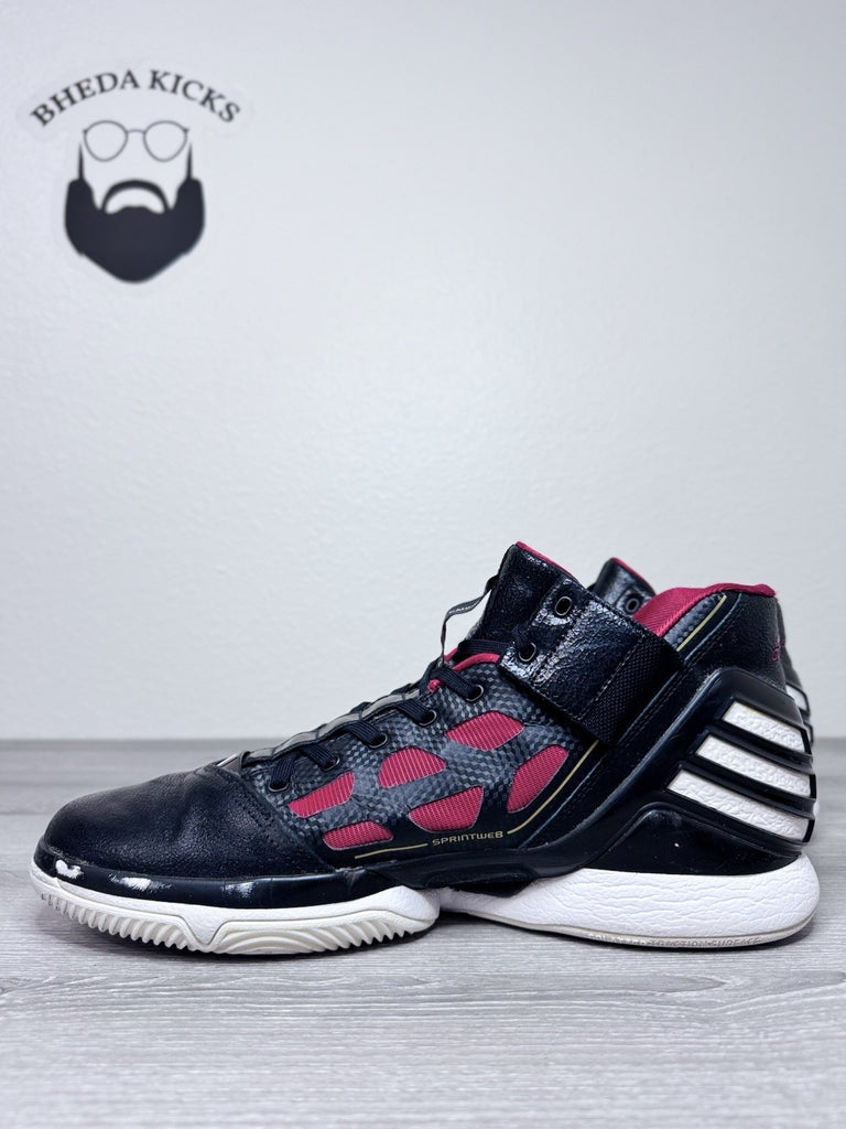 Size 13 - Adidas Adizero Derrick Rose Men's Basketball Shoes Black G22887