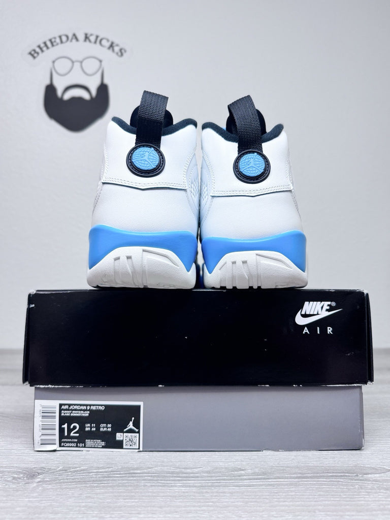 Size 12 - Air Jordan 9 Retro Powder Blue 2024 FQ8992-101 Authentic Worn Once