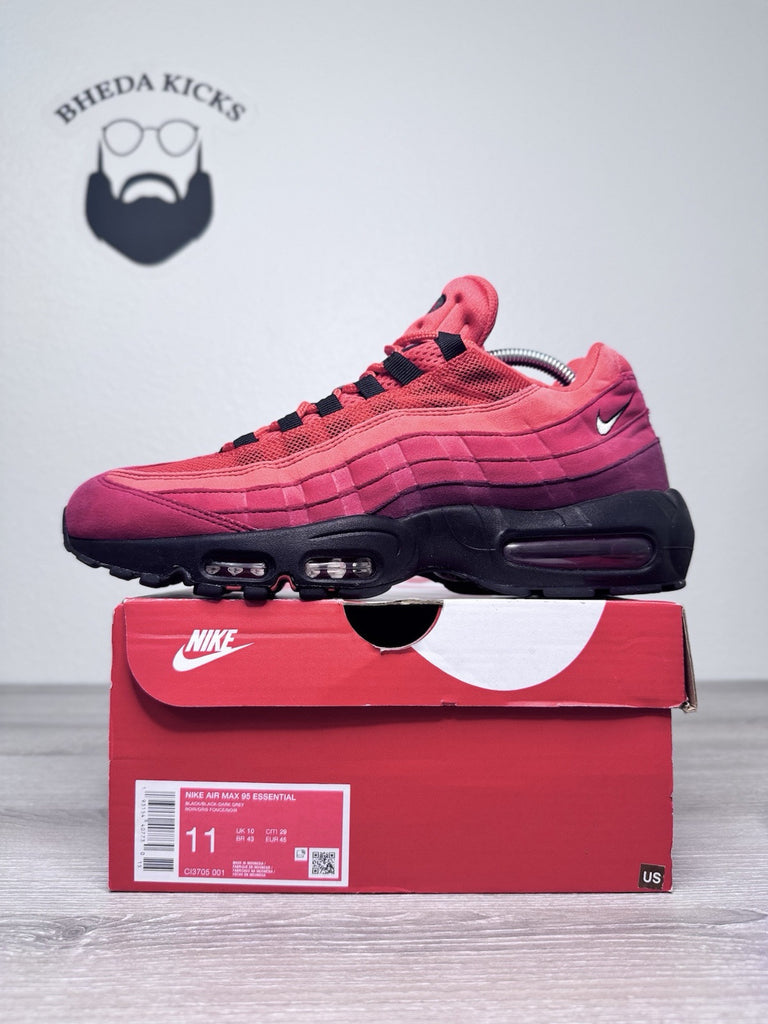 Size 10.5 - Nike Air Max 95 Habanero Red AT2865-600 2019 (Replacement Box)