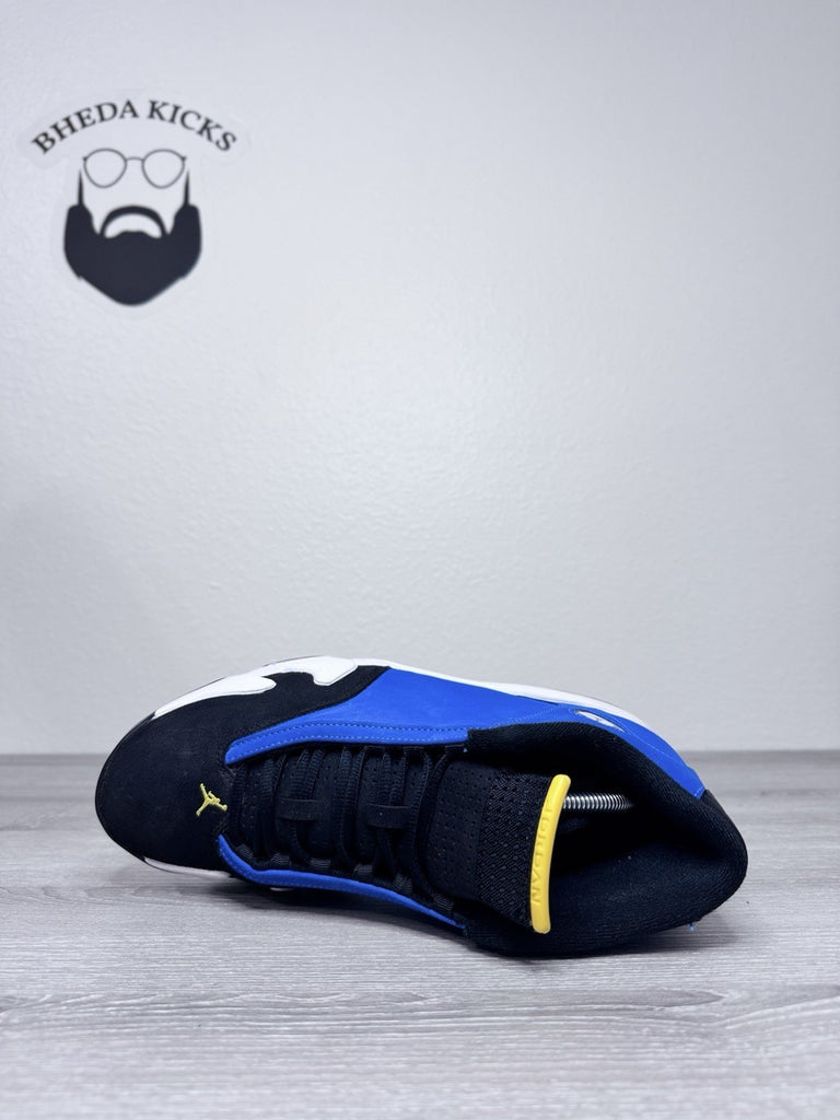 Size 10 - Jordan 14 Retro Laney 487471-407 Authentic Preowned Og