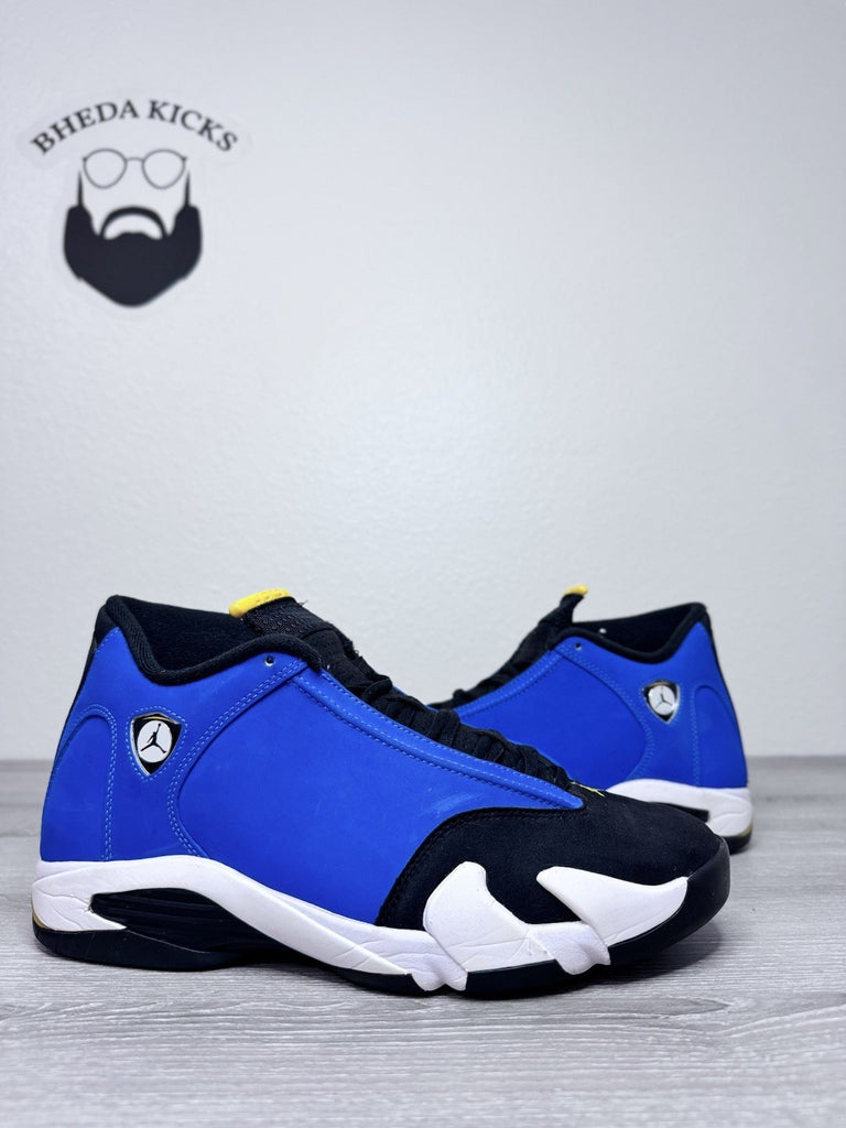 Size 10 - Jordan 14 Retro Laney 487471-407 Authentic Preowned Og