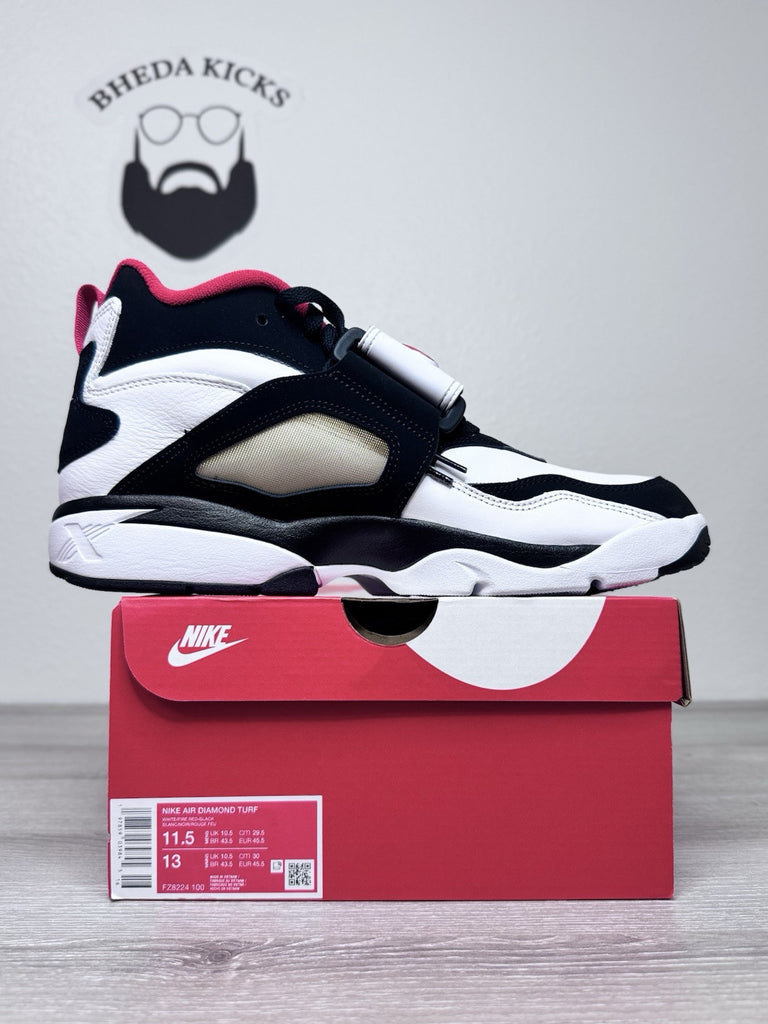 Size 11.5 - Nike Air Diamond Turf "49ers" FZ8224-100 Og Authentic NEW DS