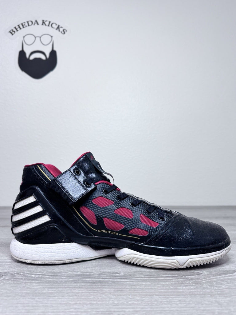 Size 13 - Adidas Adizero Derrick Rose Men's Basketball Shoes Black G22887