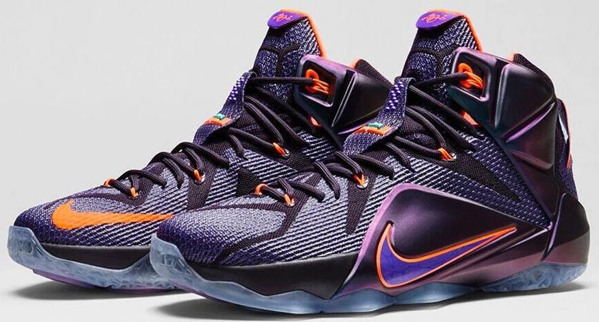 Size 15 - Nike LeBron 12 Instinct 684593-583 Preowned Authentic Og Rare