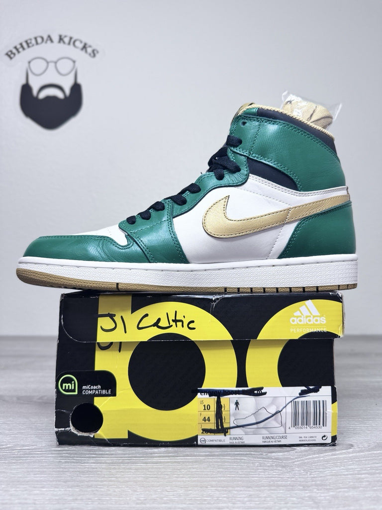 Size 10 - Air Jordan 1 Retro OG High Celtics (555088-315)