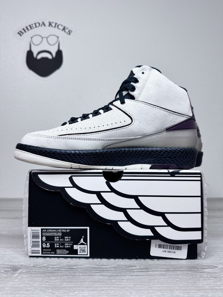 Size 8 - Jordan 2 Retro A Ma Manière Heiress DO7216-100 Authentic Preowned