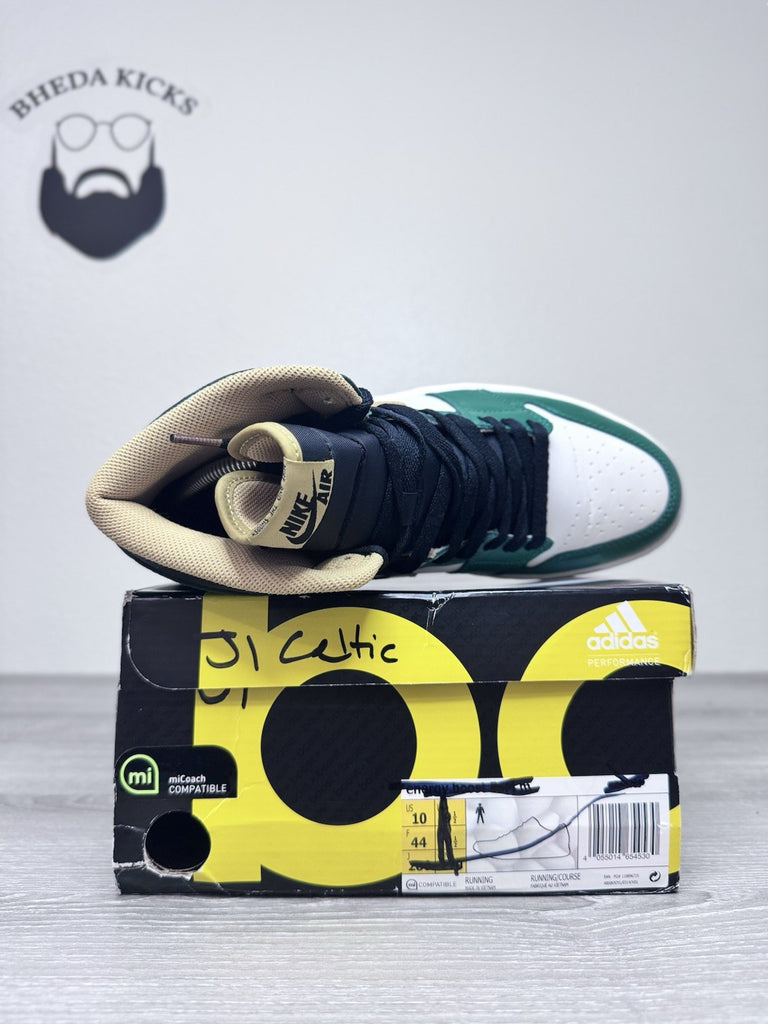 Size 10 - Air Jordan 1 Retro OG High Celtics (555088-315)