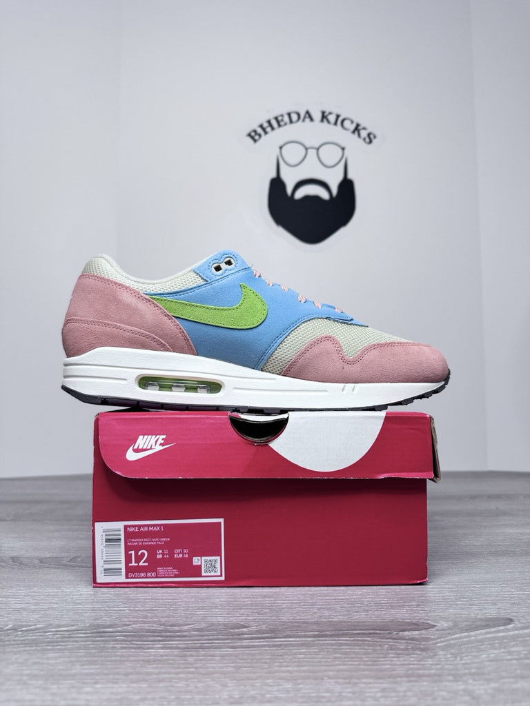 Size 12 - Nike Air Max 1 Light Madder Root DV3196-800 Authentic NEW DS