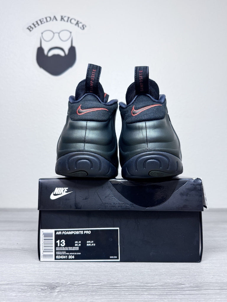 Size 13 - Nike Air Foamposite Pro Sequoia Preowned 624041-304 Authentic