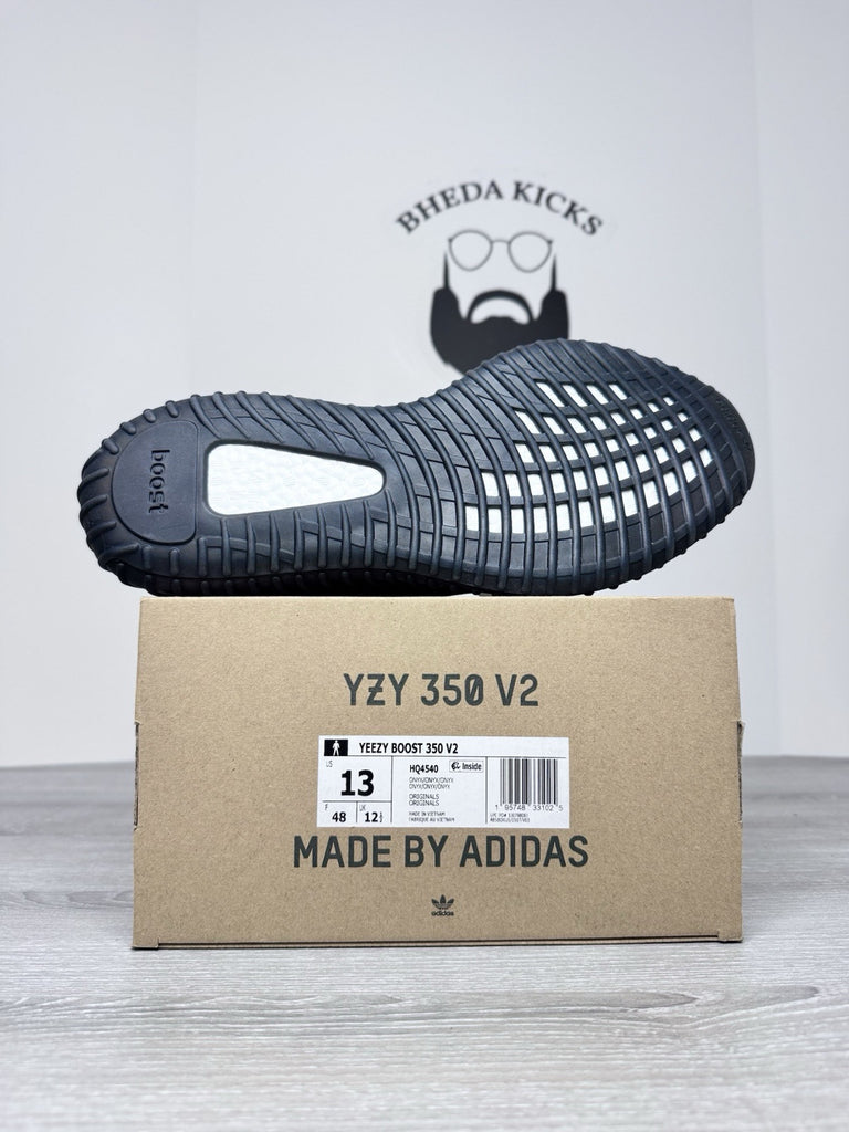 Size 13 - Adidas Yeezy Boost 350 V2 Onyx Shoes HQ4540 NEW DS