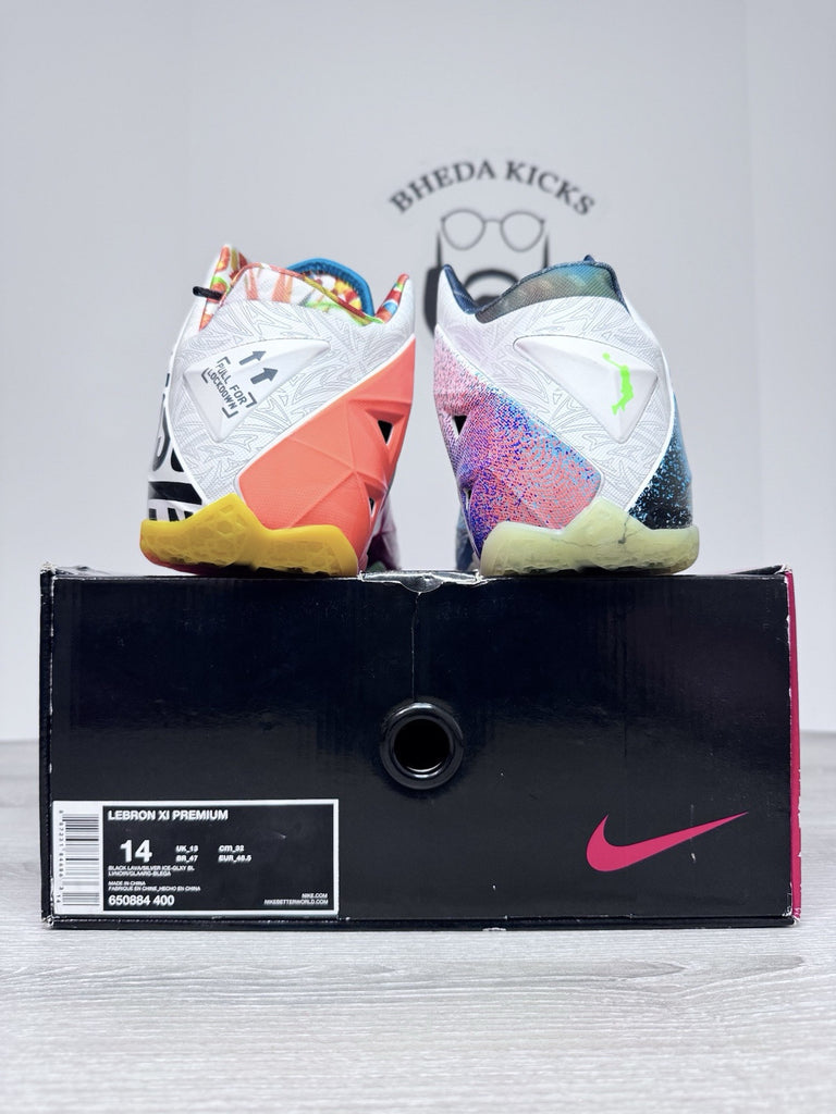 Size 14 - Nike LeBron 11 Premium What The LeBron (650884-400) NEW DS