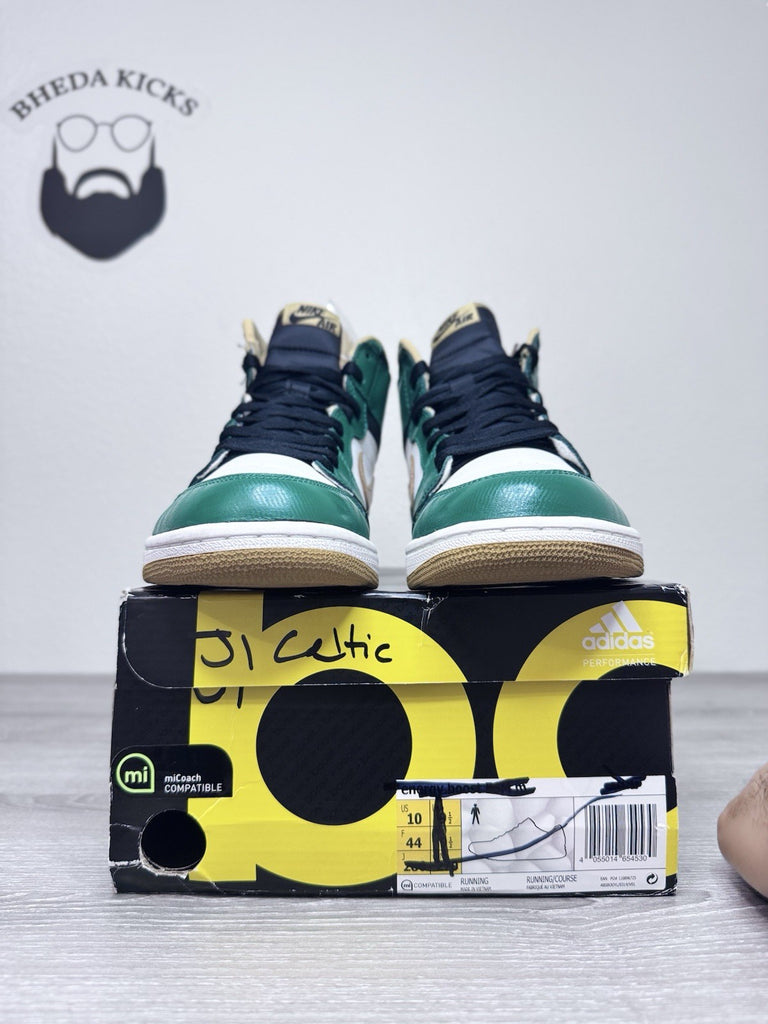Size 10 - Air Jordan 1 Retro OG High Celtics (555088-315)