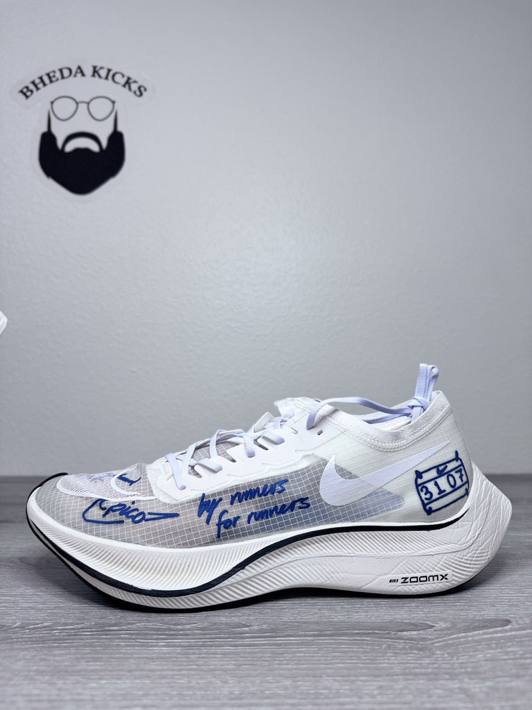 Size 15 - Nike Zoomx Vaporfly Next% Blue Ribbon Sports  White Royal CU4844-100