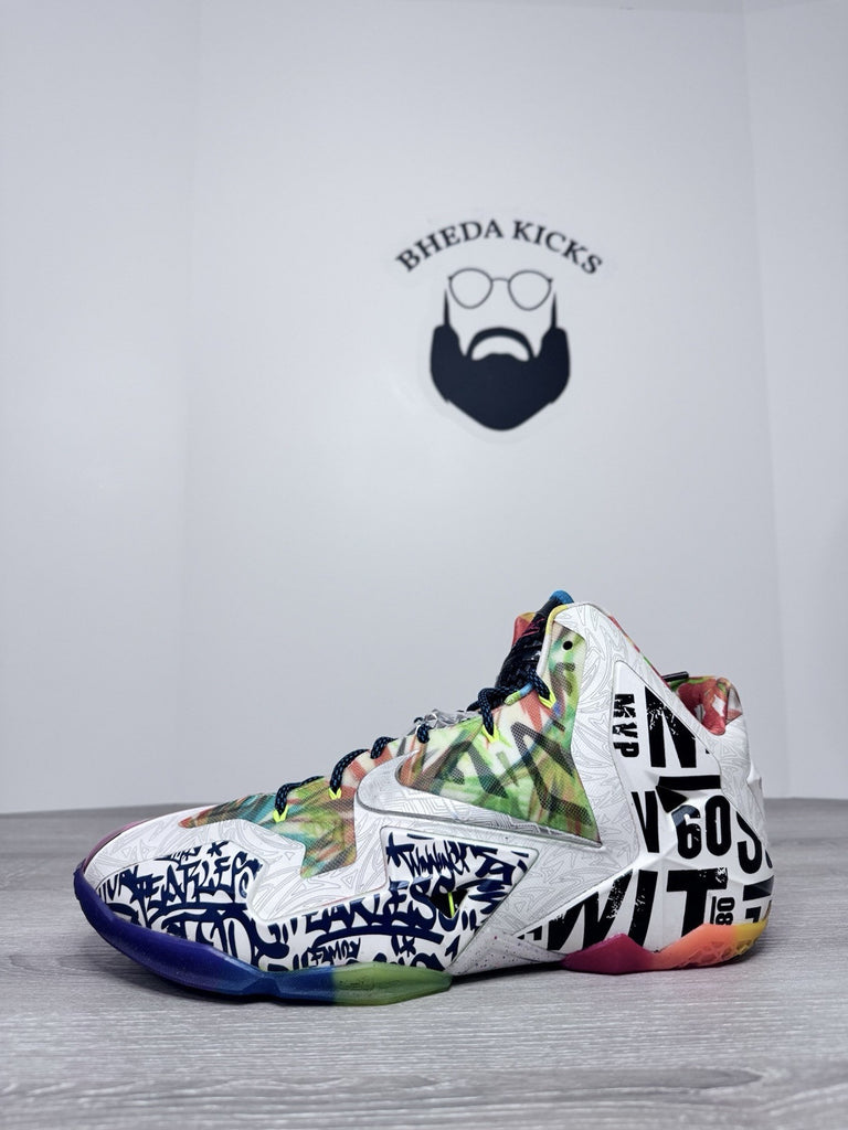 Size 14 - Nike LeBron 11 Premium What The LeBron (650884-400) Preowned