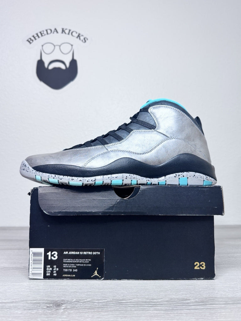 Size 13 - Air Jordan 10 Retro Lady Liberty 705178-045 Authentic NEW DS