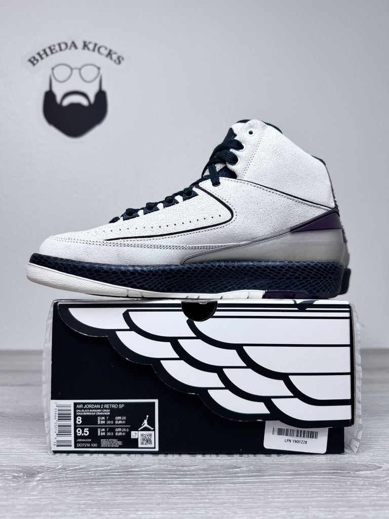 Size 8 - Jordan 2 Retro A Ma Manière Heiress DO7216-100 Authentic Preowned