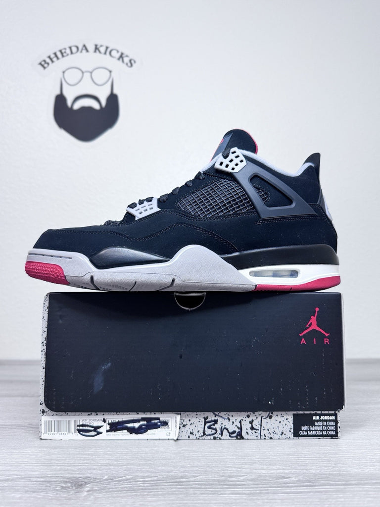 Size 13 - Nike Air Jordan 4 Retro OG Bred 2019 308497-060 Preowned Authentic