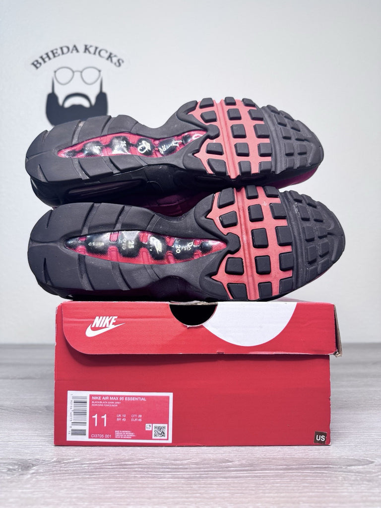 Size 10.5 - Nike Air Max 95 Habanero Red AT2865-600 2019 (Replacement Box)