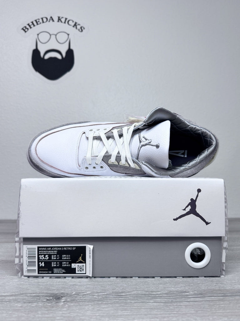 Size 14M/15.5W - Jordan 3 Retro SP A Ma Maniére (Women's) DH3434-110 NEW DS