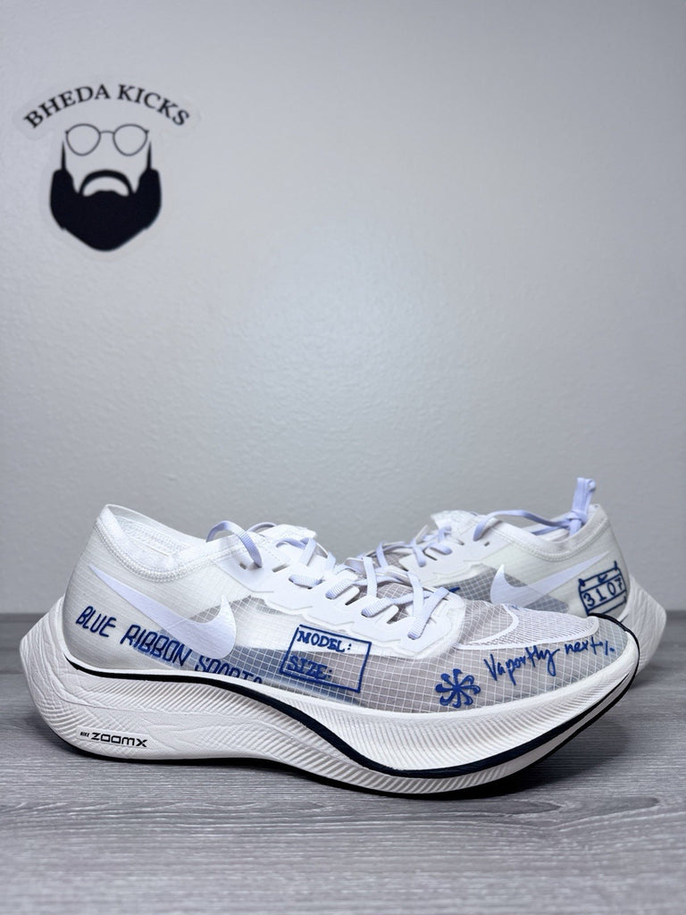Size 15 - Nike Zoomx Vaporfly Next% Blue Ribbon Sports  White Royal CU4844-100