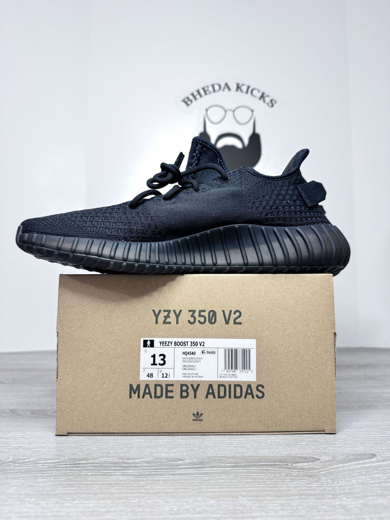 Size 13 - Adidas Yeezy Boost 350 V2 Onyx Shoes HQ4540 NEW DS