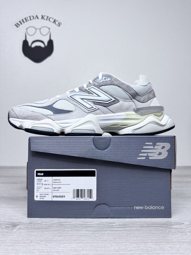 Size 11.5 - New Balance 9060 Rain Cloud Grey U9060GRY Men's Og WORN ONCE