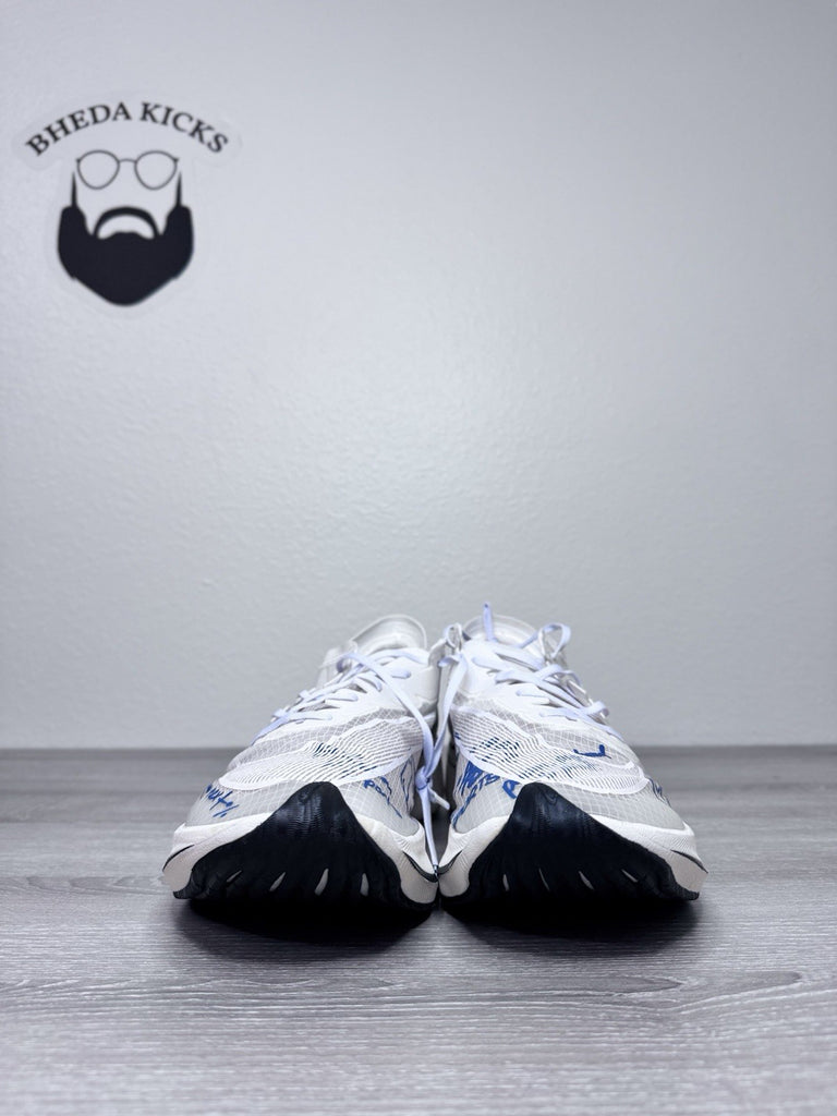 Size 15 - Nike Zoomx Vaporfly Next% Blue Ribbon Sports  White Royal CU4844-100