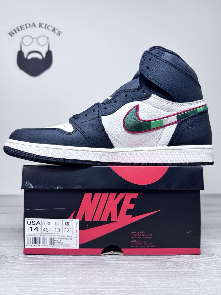 Size 14 - Nike Air Jordan 1 I Retro High OG Sports Illustrated 555088-015 NEW DS