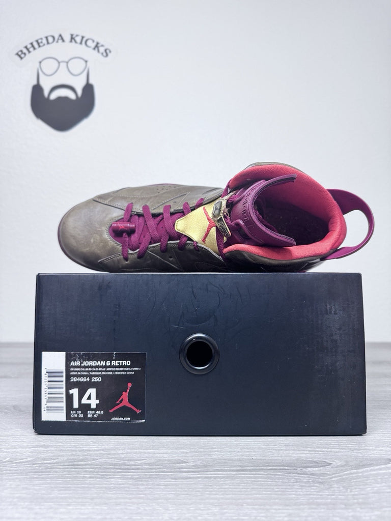 Size 14 - Air Jordan 6 Retro Cigar 384664-250 Preowned Authentic Og Rare