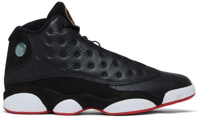Size 12.5 - Jordan 13 Retro Mid Playoff Black Suede Leather (414571-062) Clean