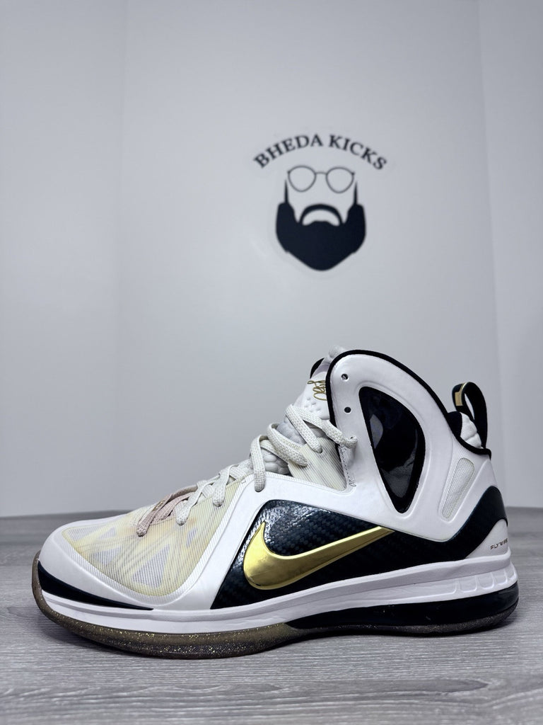 Size 14 - Nike LeBron 9 P.S. Elite Home 2012 516958-100 Authentic Preowned