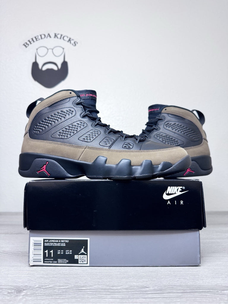 Size 11 - Nike Air Jordan 9 Retro "OLIVE" 2024 HV4794-030 Brand NEW DS