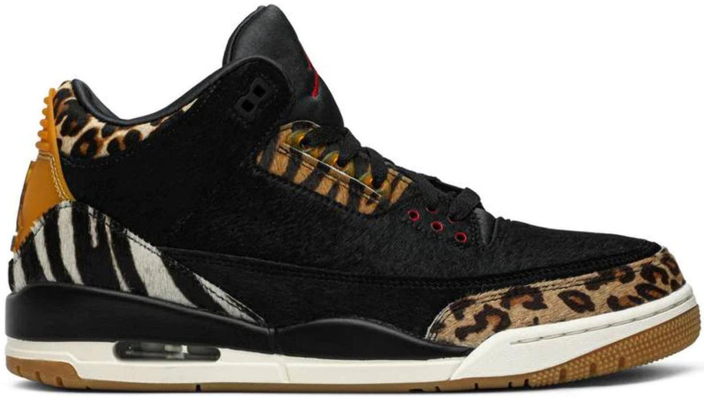Size 10.5 - Air Jordan 3 Retro SE Animal Instinct White Black (CK4344-002)