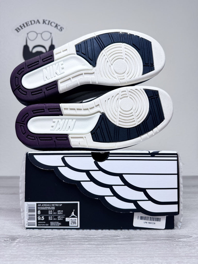Size 8 - Jordan 2 Retro A Ma Manière Heiress DO7216-100 Authentic Preowned