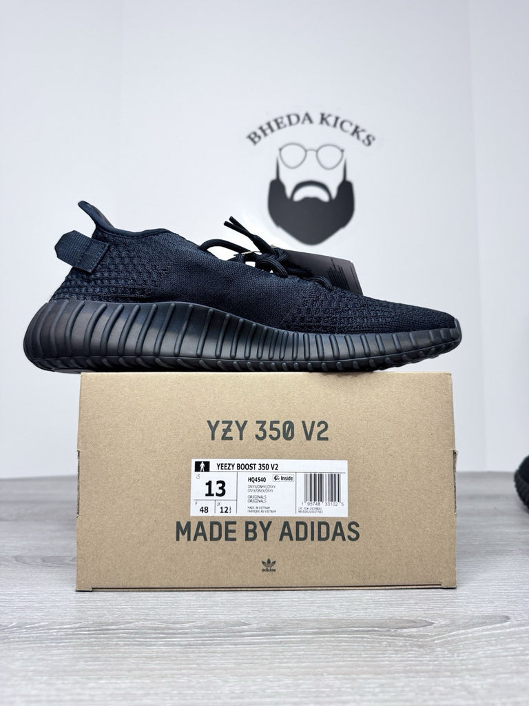 Size 13 - Adidas Yeezy Boost 350 V2 Onyx Shoes HQ4540 NEW DS