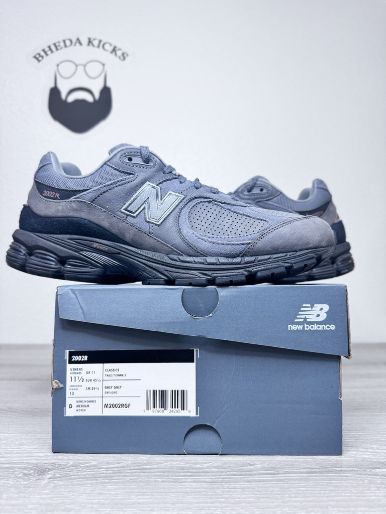 Size 11.5 - New Balance 2002R ‘Charcoal Black’ M2002RGF Authentic Og WORN ONCE