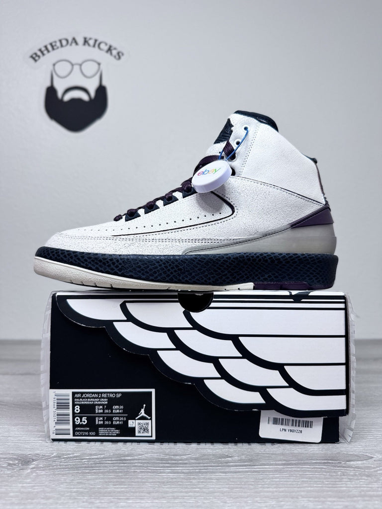 Size 8 - Jordan 2 Retro A Ma Manière Heiress DO7216-100 Authentic Preowned