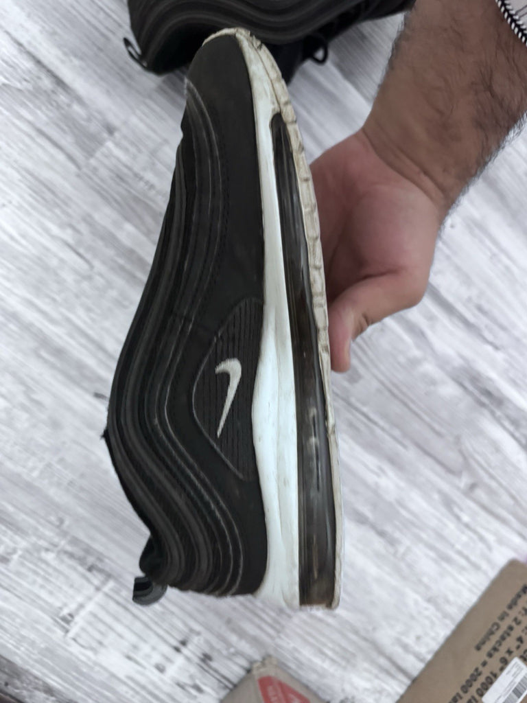 Size 8 - Nike Air Max 97 Black White Retro Running Shoes 921826-001
