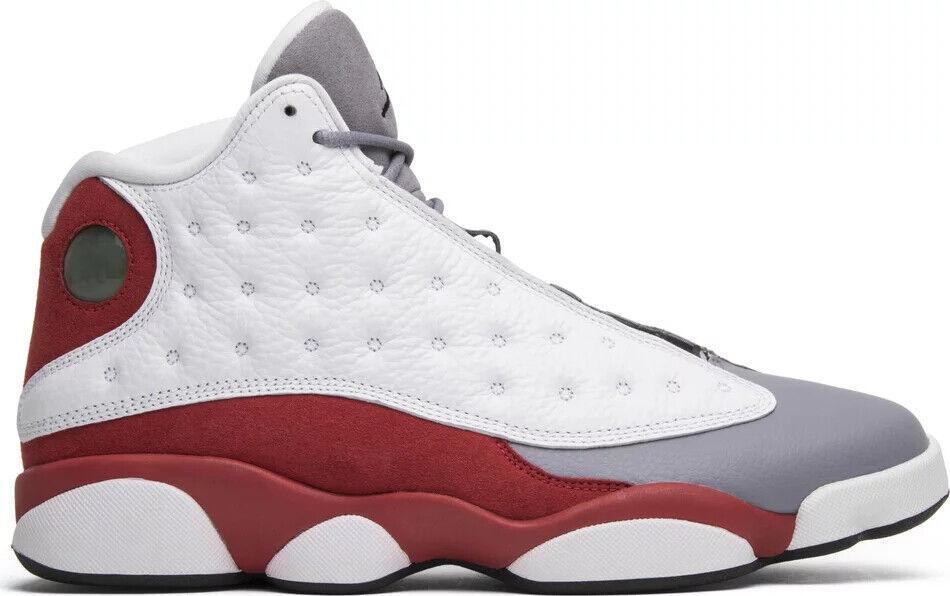 Size 10 - Nike Air Jordan 13 Retro Red Grey Toe 2014 (414571-126) Preowned