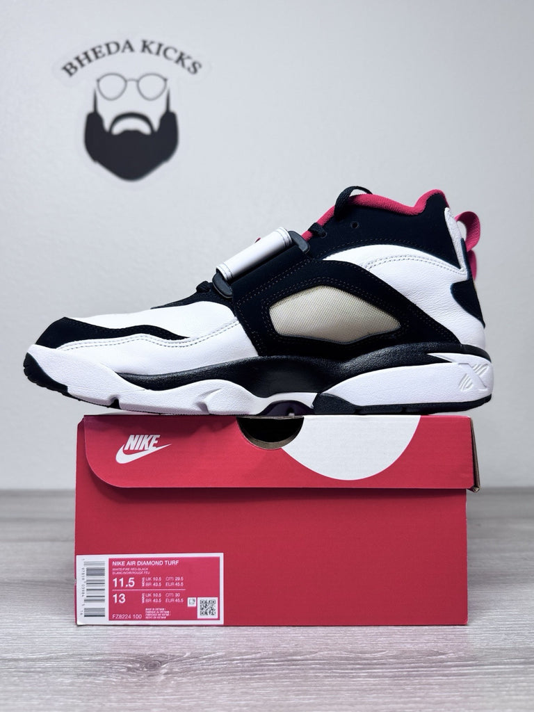 Size 11.5 - Nike Air Diamond Turf "49ers" FZ8224-100 Og Authentic NEW DS